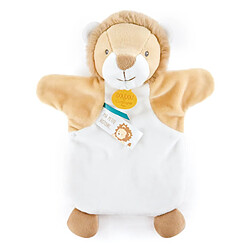 Linnea Doudou marionnette 25 cm polyester LES MARIONNETTES lion blanc