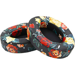 Coussinets de remplacement avec motifs imprimés pour casque Beats Studio 2.0, couleur noir