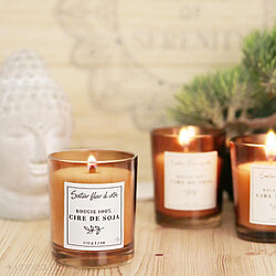 Linnea Bougie parfumée SOYA cire de soja fleur de coton