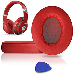 Coussinets de remplacement pour casque Beats Studio 2.0, couleur rouge