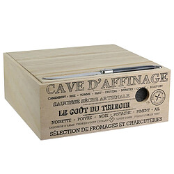 Linnea Cave à fromage avec couteau collection LE GOÛT DU TERROIR