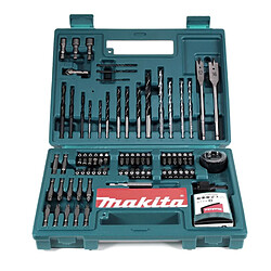 Avis Makita DHP 482 SFK Perceuse-visseuse à percussion sans fil 18V 62Nm + 1x Batterie 3,0Ah + Chargeur + 100x pièces Ensemble Foret + Coffret de transport