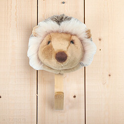 Linnea Patères petites têtes collection SOFT ANIMALS Forêt Hérisson Jenna