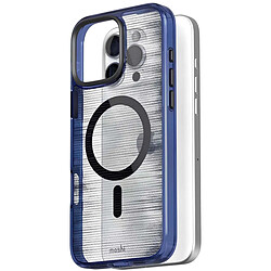 Moshi Coque MagSafe pour iPhone 16 Pro iGlaze Ultra Solide Élégant Indigo