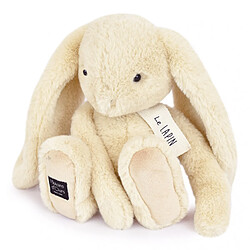 Linnea Peluche lapin 32 cm polyester collection LE LAPIN beige vanille