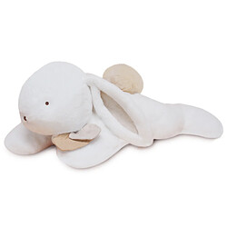 Linnea Peluche lapin polyester 65 cm collection HAPPY WILD blanc/beige