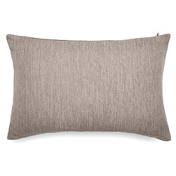 Linnea Housse de coussin 50x70 cm collection SYRACUSE tissu Oléfine gris lin