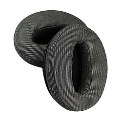 Coussinets de remplacement en toile pour casque Sennheiser HD4.50 BTNC, couleur grise.