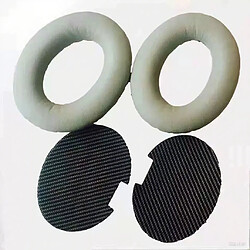 Coussinets de remplacement pour casques Bose QC35/QC15/QC25,couleur grise