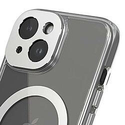 Moshi Coque pour Apple iPhone 15 MagSafe Anti-jaunissement Argent