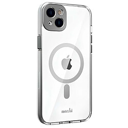 Moshi Coque pour Apple iPhone 14 Plus MagSafe Anti-jaunissement Transparent