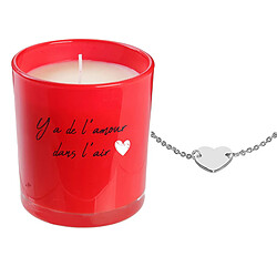 Linnea Bougie parfumée MALAGA + bracelet surprise