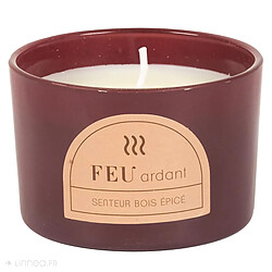 Avis Linnea Coffret de 4 bougies parfumées figue pivoine brume des bois et bois épicé collection ELEMENT marron