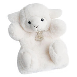 Linnea Doudou marionnette polyester collection DOUCE MARIONNETTE Agneau