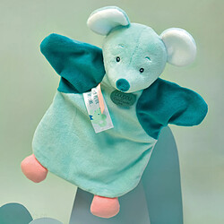 Linnea Doudou polyester 2 en 1 collection LES MARIONNETTES Souris