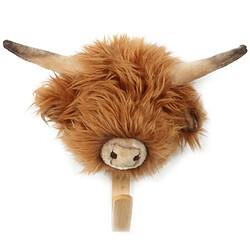 Linnea Patères petites têtes collection SOFT ANIMALS Basse-cour Vache Daisy
