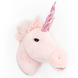 Linnea Peluche trophée mural Fantastique Licorne Julia