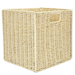 Linnea Boîte de rangement cube - Beige