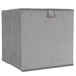 Linnea Cube de rangement 27 L - Noir