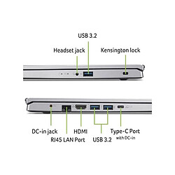 PC Portable ACER - Aspire AG15-42P-R9T6 - Sans Windows - 15,6'' FHD - Ryzen 7-5825U - RAM 32Go - Stockage 1To - AMD Radeon - AZE pas cher