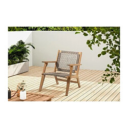 Bora fauteuil de jardin bas - Marron