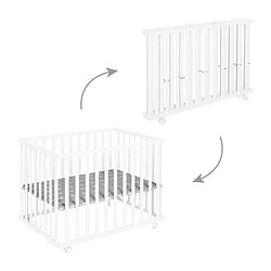 Roba Parc bébé pliable - Blanc