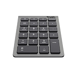 Trust Xalas clavier numérique PC portable/de bureau RF sans fil Argent