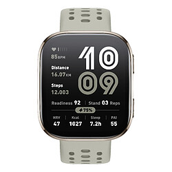 Amazfit Bip 6 Stone 5 cm (1.97") AMOLED Numérique 390 x 450 pixels Écran tactile Or GPS (satellite)