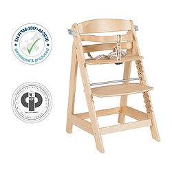 Roba Chaise haute évolutive bébé - Bois naturel