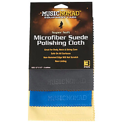 MN203 Chiffon flanelle sans coutures en suede Pack de 3 MusicNomad