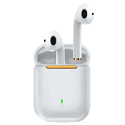 Avizar Écouteurs sans fil TWS Bluetooth 5.0 Andrea Ultra Léger Blanc
