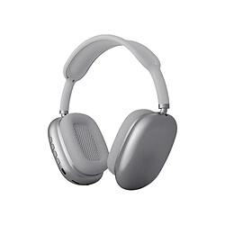 Avizar Casque Audio Sans Fil Bluetooth 5.1 avec Coussinets Confort Modèle Hawaï Argent