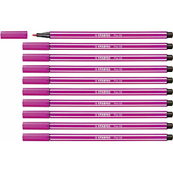 Feutres Stabilo Pen 68 Rose (10 Pièces)