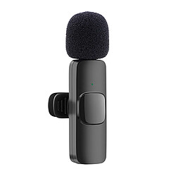 Avizar Microphone cravate sans fil 4 en 1 - Noir