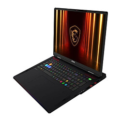 PC portable gamer - MSI - Raider 18 HX AI - 18 UHD+ MiniLED 120Hz - i9-285HX - RAM 64 Go - SSD 4 To - RTX 5080 - Windows 11