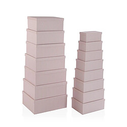 Set de boîtes décoratives Versa Carton (15 Pièces)