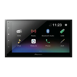 Autoradio - PIONEER - DMH-A340DABDAB - USB - 2 DIN - écran 6,8 capacitif type FLAT - Bluetooth - DAB+