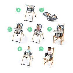 Ingenuity Chaise haute 7-en-1 bébé - Chambray