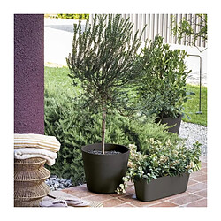 Jardiniere - DEROMA - Origin - 12 L - Grigio