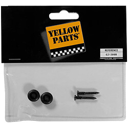 EZ1399B Attache-courroie + vis noir (lot de 2) Yellow Parts