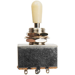 EZ1180W Sélecteur 3 positions type Les Paul bouton blanc Yellow Parts
