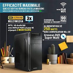 Acheter GREED - Office PC / Ordinateur - Core i7 6700 - 16GO DDR4 - 240GO SSD - 1TO HDD - W11 Pro