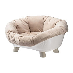 Corbeille - FERPLAST - SOFA THRONE 4 - Avec coussin - Blanc