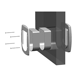 Tunnel d'extension - FERPLAST - Pour chatieres Swing 1 - Gris