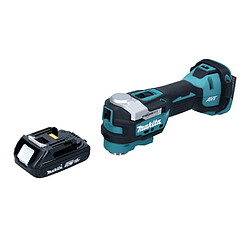 Makita DTM 52 A1 Outil multifonctions sans fil 18 V Starlock Max Brushless + 1x batterie 2,0 Ah - sans chargeur