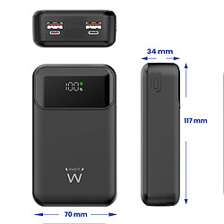 Avis Powerbank Eminent EW1164 Noir 20000 mAh