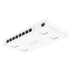 Acheter Switch Ubiquiti 8 ports Gigabit Ethernet PoE Blanc (UISP-S-EU)