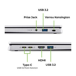 Acer Aspire Go AG14-71P - Argent pas cher