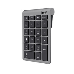 Trust Xalas clavier numérique PC portable/de bureau RF sans fil Argent
