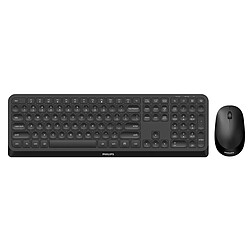 Philips 3000 series SPT6307B/16 clavier Souris incluse Universel RF sans fil QWERTY Anglais Noir